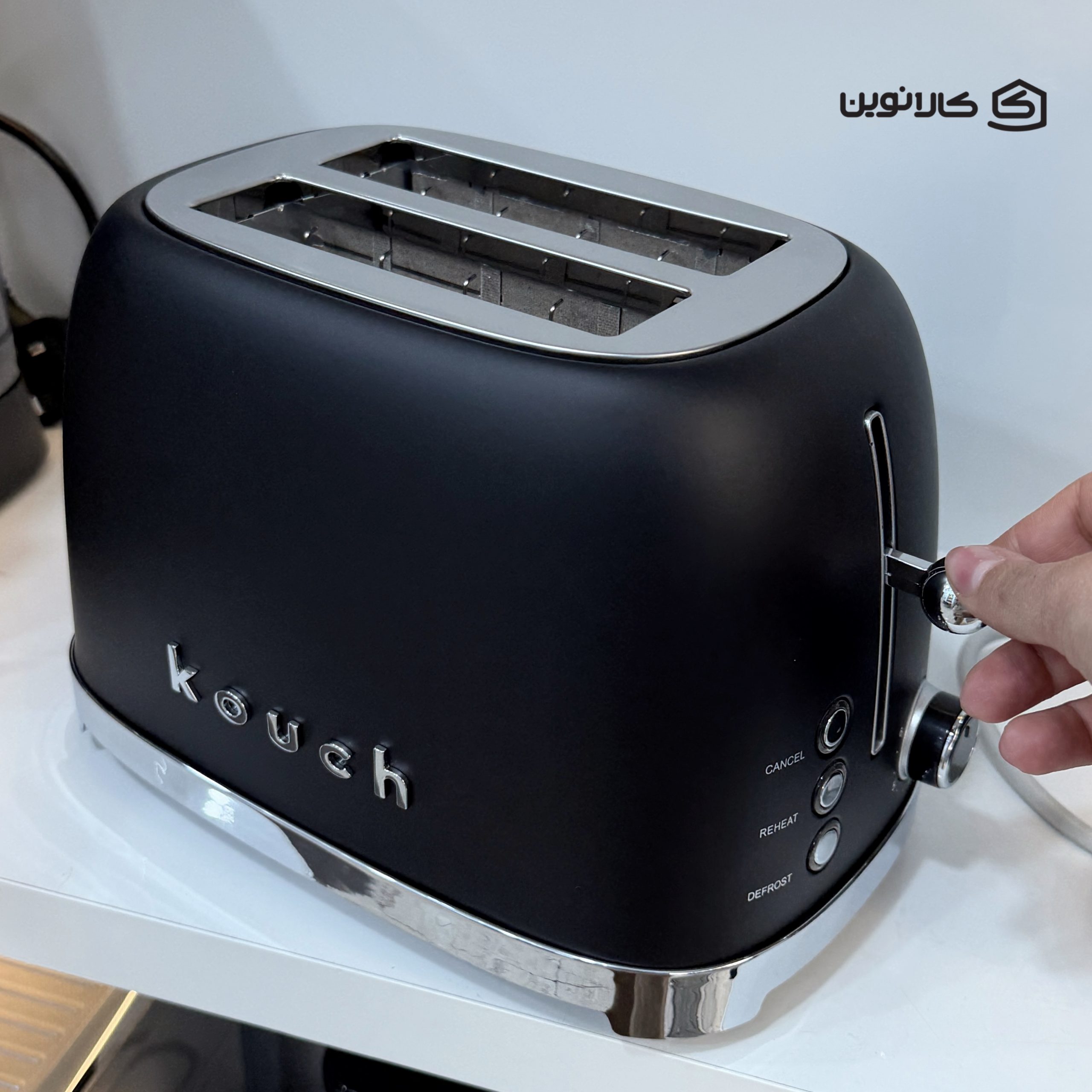 عکس توستر مشکی کوخ مدل 2261